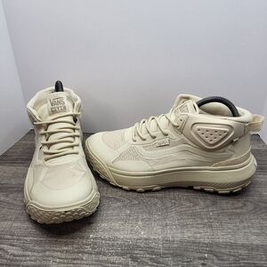 Vans MTE Crosspath Mid anti-slip  Hiking Shoes Boot Mens Size 7.5 Wms 9 Beige